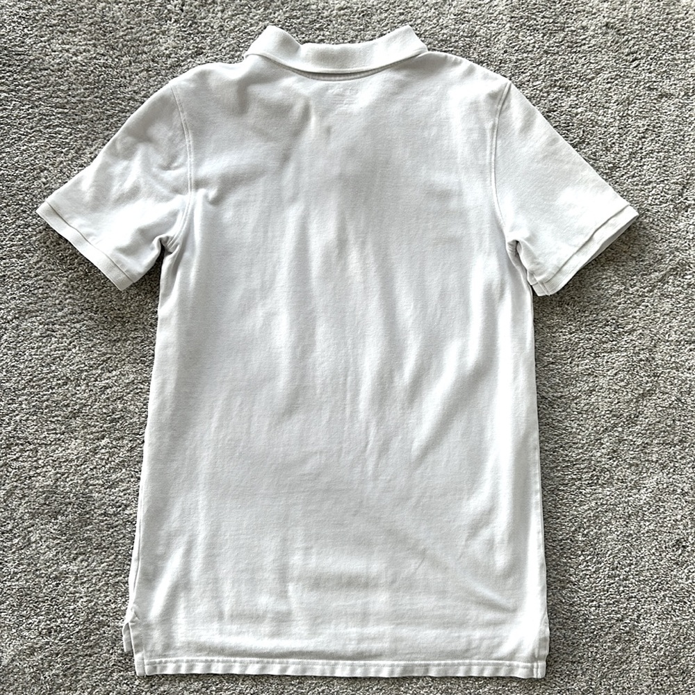 Boys Cat & Jack White Pique Polo - Picture 5 of 5